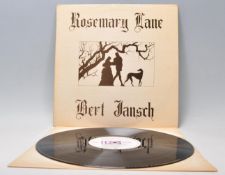 A vinyl long play LP record album by Bert Jansch – Rosemary Lane – Original Transatlantic Records