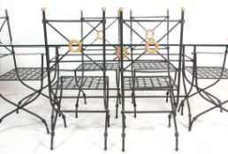 A contemporary bespoke glass topped table by 