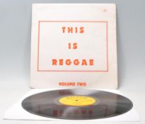 A vinyl long play LP record album by This Is Reggae – Volume Two  – Original Pama 1st U.K. Press –