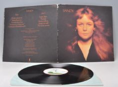 A vinyl long play LP record album by Sandy Denny – Sandy – Original Island Records 1st U.K.