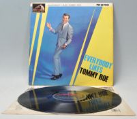 A vinyl long play LP record album by Tommy Roe – Everybody Likes – Original His Master's Voice 1st