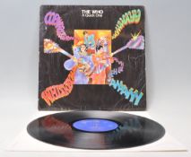 A vinyl long play LP record album by The Who – A Quick One – Original Reaction 1st U.K. Press –  593