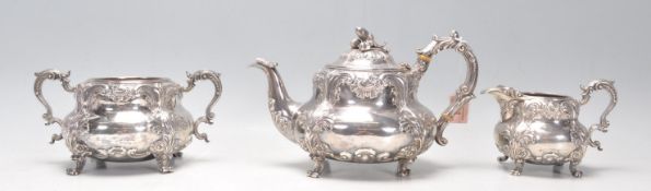 An early Victorian silver hallmarked Robert Hennel