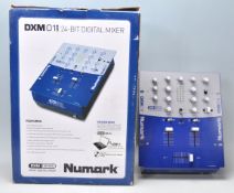 DJ Equipment - A boxed Numark DXM Series 01 USB, 24 Bit Digital Mixer within original box. Part of a