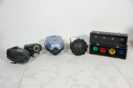 DJ equipment - A mixed group of disco / club / DJ lights to include two CX-2 Martin automated