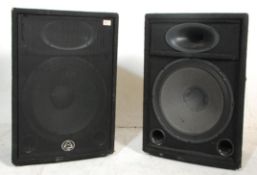 Hi - Fi - DJ Equipment - A pair of Wharfedale Pro stage speakers. Model SVP-X15 and Serial Number