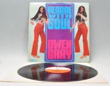 A vinyl long play LP record album by Owen Gray – Reggae With Soul – Original Trojan 1st U.K. Press –