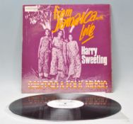 A vinyl long play LP record album by Harry Sweeting – From Jamaica With Love – Original Coxsone