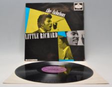 A vinyl long play LP record album by Little Richard – The Fabulous Little Richard – Original
