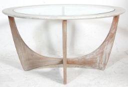 Victor B. Wilkins - G Plan - Astro - A painted 1960's retro vintage teak wood atomic coffee / centre