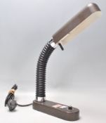 Egon Hillebrand - Hillebrand - A 20th Century retro vintage gooseneck table lamp / reading lamp