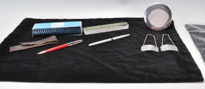 A vintage silver hallmarked British Airways Concorde photo frame of round form (hallmarked Sheffield