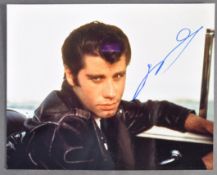 JOHN TRAVOLTA - GREASE - RARE SIGNED 8X10