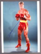 ROCKY IV - DOLPH LUNDGREN - RARE AUTOGRAPHED PHOTO