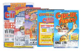 COLLECTION OF ASSORTED VINTAGE CIRCUS RELATED ADVE