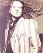 MICK HUCKNALL - SIMPLY RED - AUTOGRAPHED 8X10