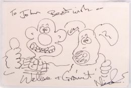 AARDMAN ANIMATIONS WALLACE & GROMIT NICK PARK SKET