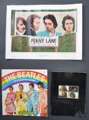 THE BEATLES - ILLUSTRATED RECORD BOOK & MEMORABILI