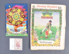 ISLE OF WIGHT FESTIVAL - ORIGINAL PROGRAMME, TICKE