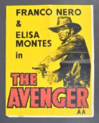 THE AVENGER - ORIGINAL 1960'S CINEMA POSTER - SPAG