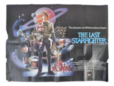 THE LAST STARFIGHTER 1984 - ORIGINAL UK QUAD CINEM