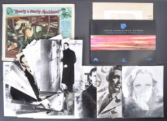 COLLECTION OF VINTAGE FILM EPHEMERA - PHOTOGRAPHS ETC