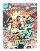 MUHAMMAD ALI - RARE AUTOGRAPHED SUPERMAN COMIC W/P