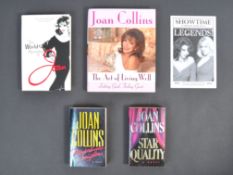 JOAN COLLINS - COLLECTION OF AUTOGRAPHED BOOKS