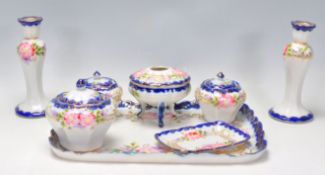 A vintage 20th Century Japanese ceramic dressing t