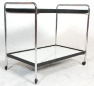 A vintage retro 20th Century drinks / tea trolley