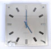MID CENTURY GERMAN KIENZLE QUARTZ RETRO WALL CLOCK