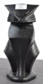 ART DECO COMTEMPORARY SPHINX CAT FIGURE - SCULPTURE