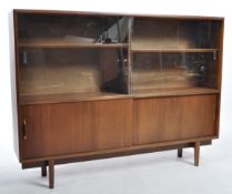ROBERT HERITAGE FOR BEAVER & TAPLEY - TEAK LIBRARY BOOKCASE