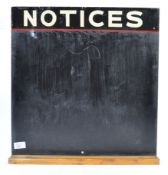 RETRO 20TH CENTURY VILLAGE HALL WORKING MANS CLUB BOARD SIGN