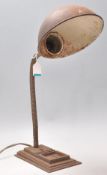 EARLY 20TH CENTURY ART DECO INDUSTRIAL DESK LAMP