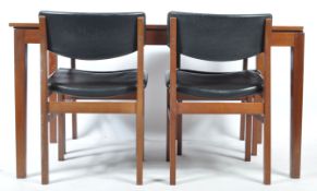 BRITISH MODERN DESIGN - MID CENTURY MEREDEW DINING SUITE