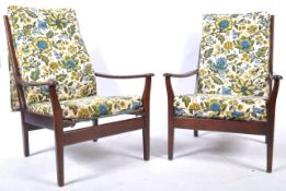 BRITISH 20TH CENTURY DESIGN - PAIR OF PARKER KNOLL PK964 ARMCHAIRS