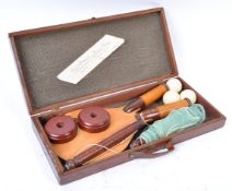 VINTAGE CASED DANISH DANSK BORDTENNIS TABLE TENNIS SET
