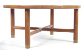 BRITISH MID CENTURY DESIGN - GPLAN TEAK SUNBURST COFFEE TABLE