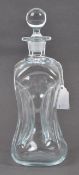JACOB E BANG FOR HOLMEGAARD - KLUK KLUK GLASS DECANTER