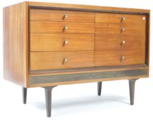 VINTAGE TEAK WOOD 8 DRAWER CHEST OF DRAWERS