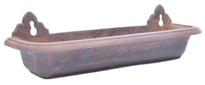 19TH CENTURY VICTORIAN CAST IRON CHURCH ECCLESIASTICAL STOOP