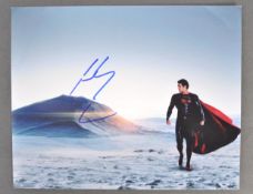 HENRY CAVILL - SUPERMAN MAN OF STEEL - SIGNED 8X10