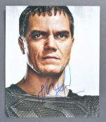 SUPERMAN MAN OF STEEL - MICHAEL SHANNON - SIGNED P