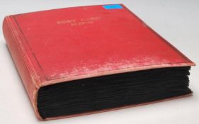 A good album of early 20th century postcards to include WWI first world war silk postcards, real