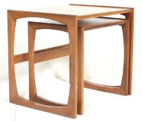 Victor B. Wilkins - G Plan - Quadrille - A pair  of 1970's retro vintage teak wood graduating nest