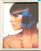 CONTEMPORARY ADVERTISING POINT OF SALE HAIRDRESSING SIGN