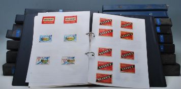 An extensive and rare collection of 19 & 20th Century British and International Match Boxe labels to