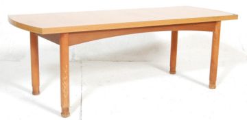 A vintage retro 1950's mid 20th century teak wood