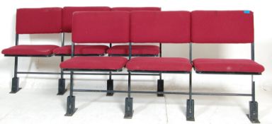 A pair of retro vintage 20th century cinema foldin